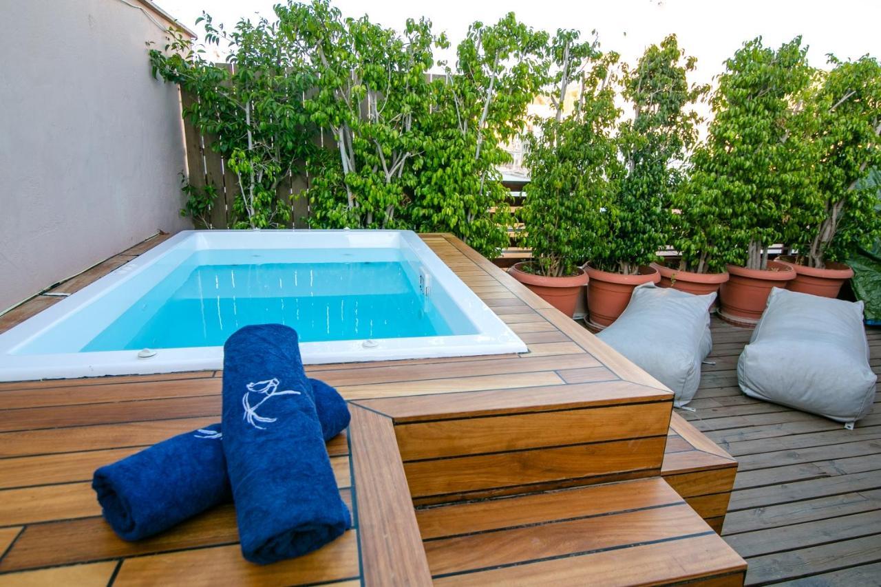 Beautiful Penthouse In Athens With Outside Jacuzzi Daire Dış mekan fotoğraf