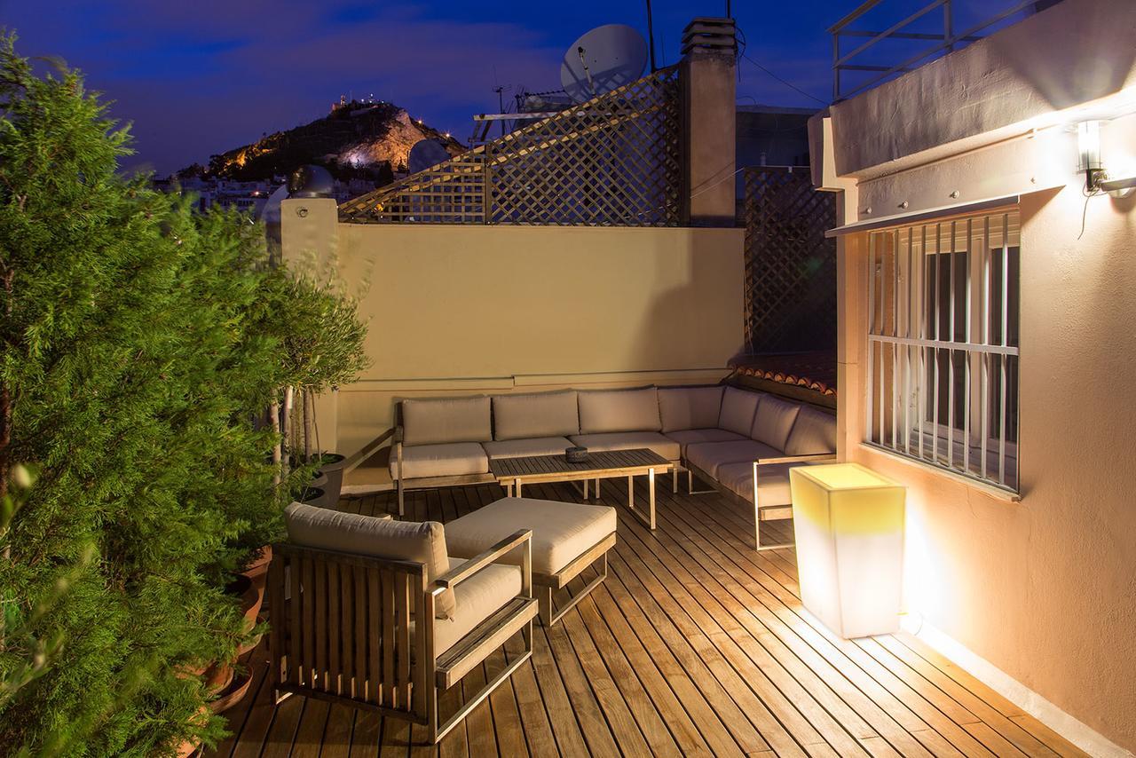 Beautiful Penthouse In Athens With Outside Jacuzzi Daire Dış mekan fotoğraf